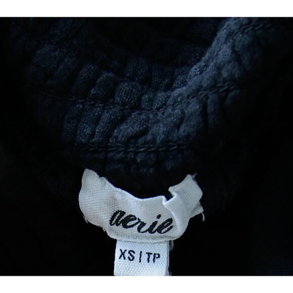 Aerie Midnight Black Flare Pants - Picture 3 of 5